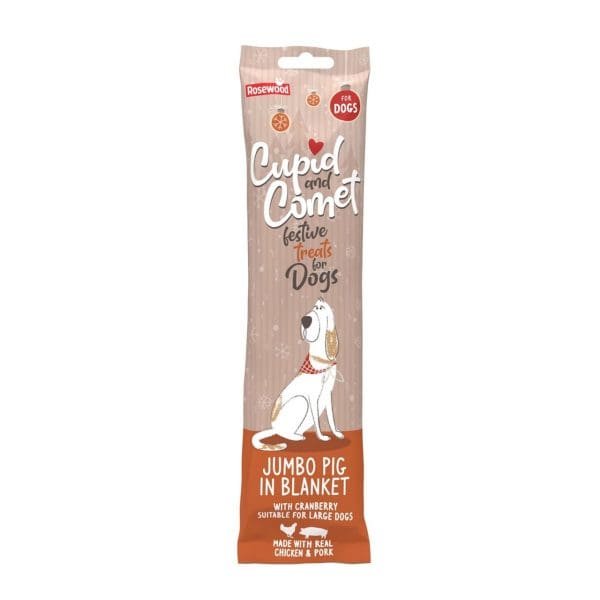 Cupid & Comet Jumbo Pig in Blanket