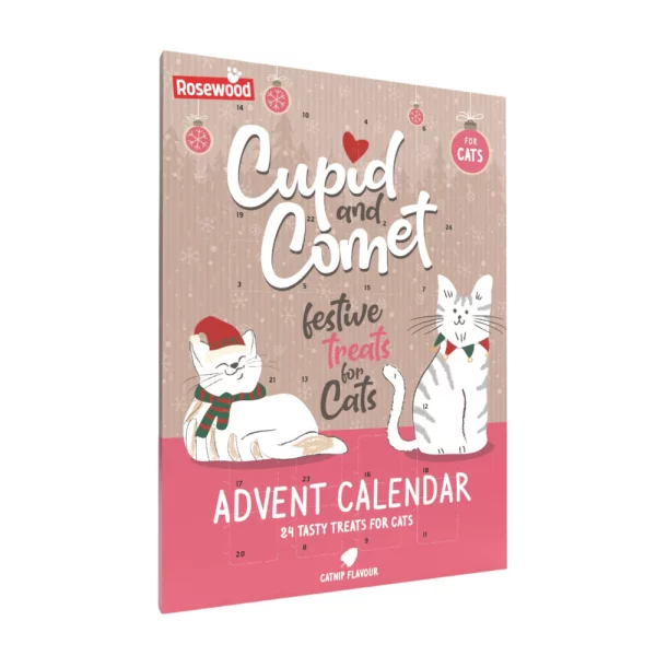 Cupid & Comet Advent Calendar for Cats
