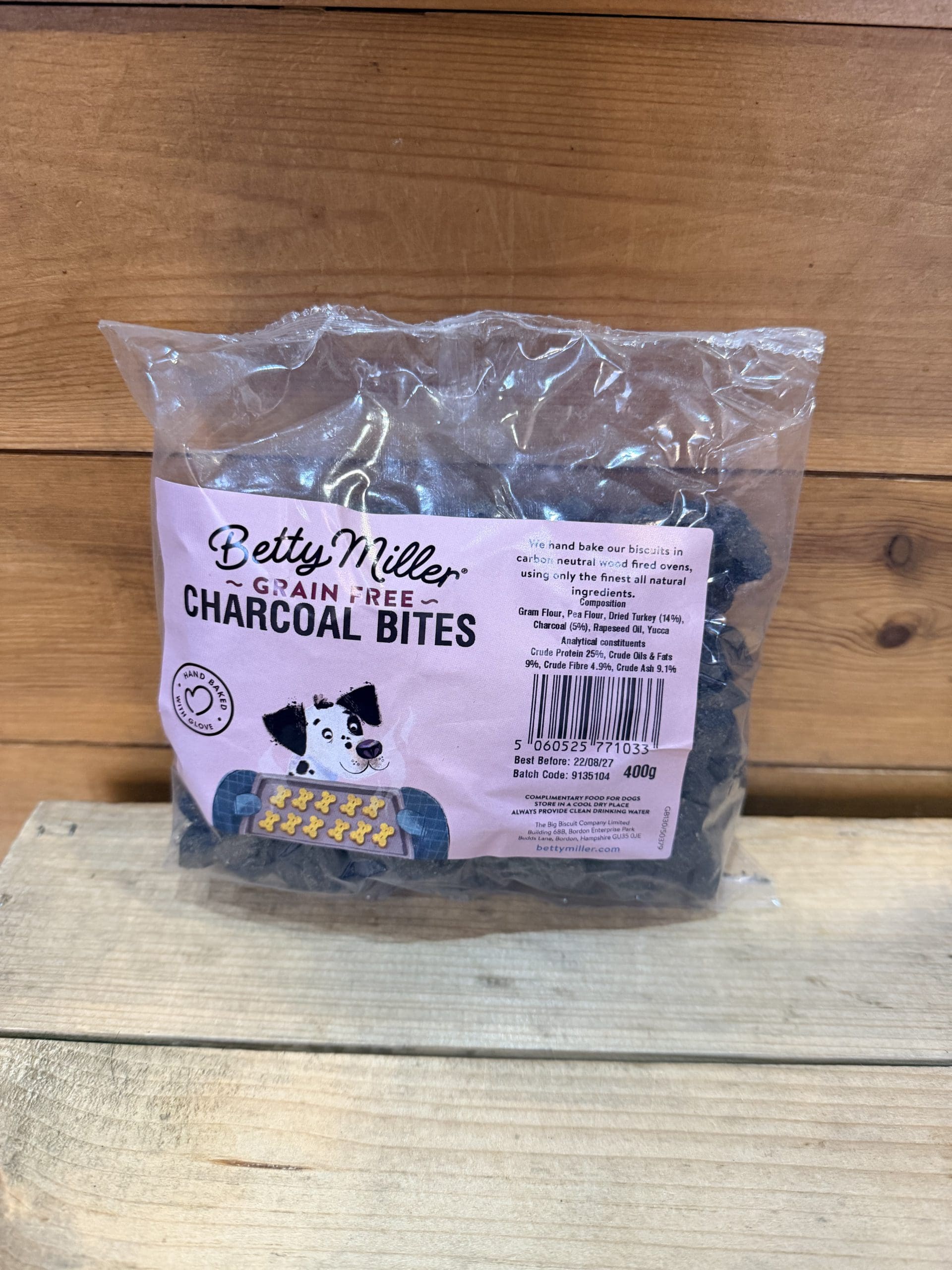 Betty Miller Charcoal Bites